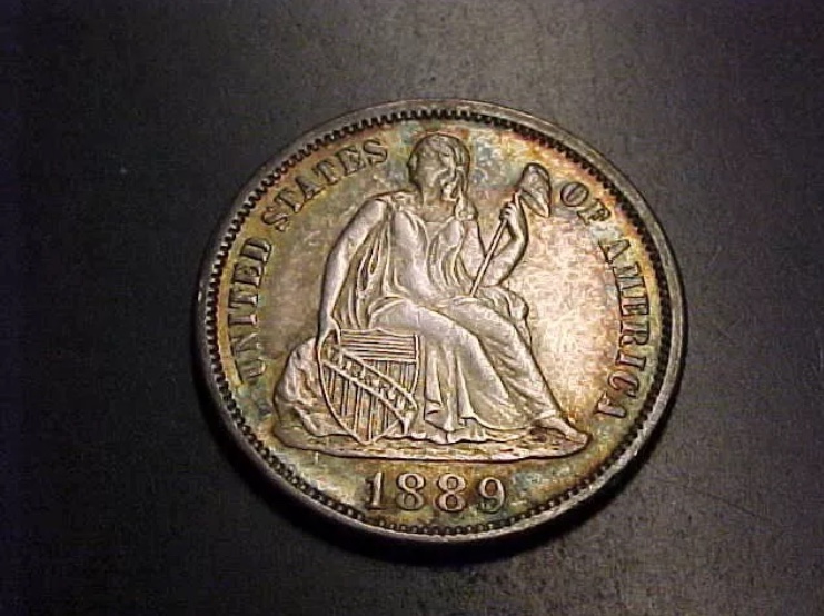 Seated-Liberty-Dime-For-Grading