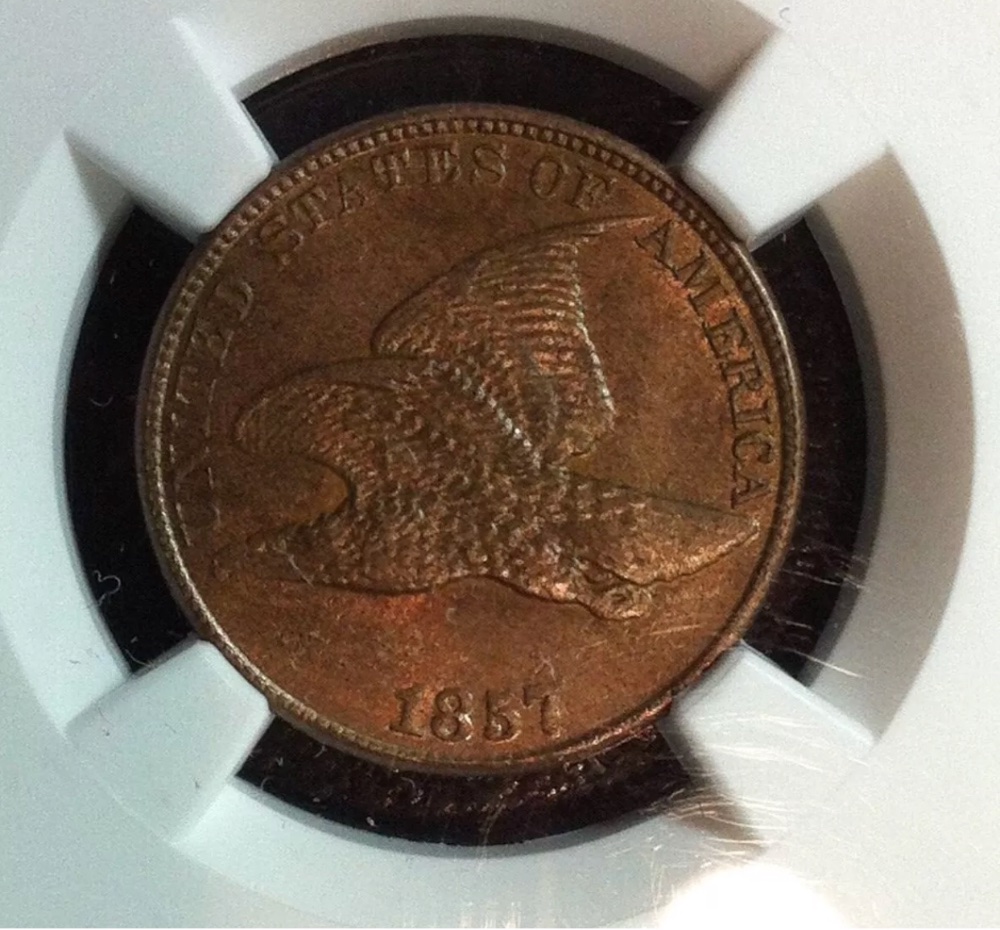 1857-Flying-Eagle-Cent-For-Grading