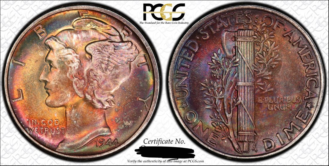 1944-Mercury-Dime-Grade-Vs-PCGS