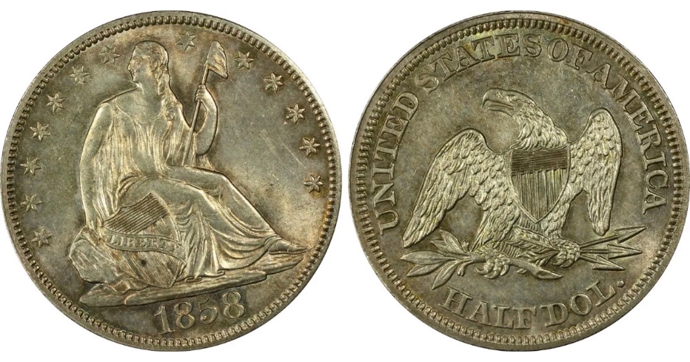 1858-Seated-Half-Dollar-You-Vs-PCGS