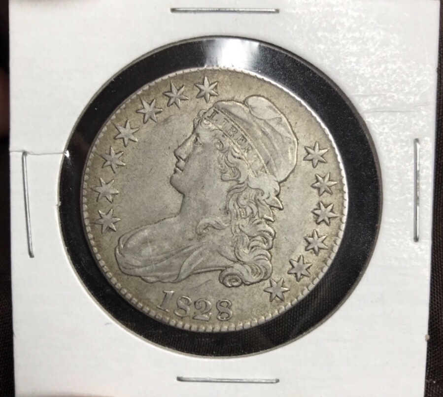 1828-Capped-Bust-Half-Dollar-For-Grading