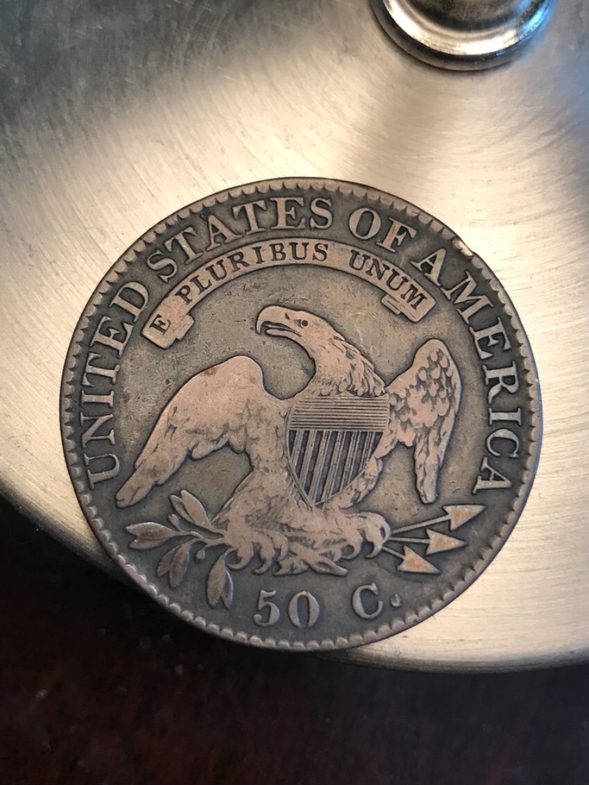 1822-Capped-Bust-Half-For-Grading