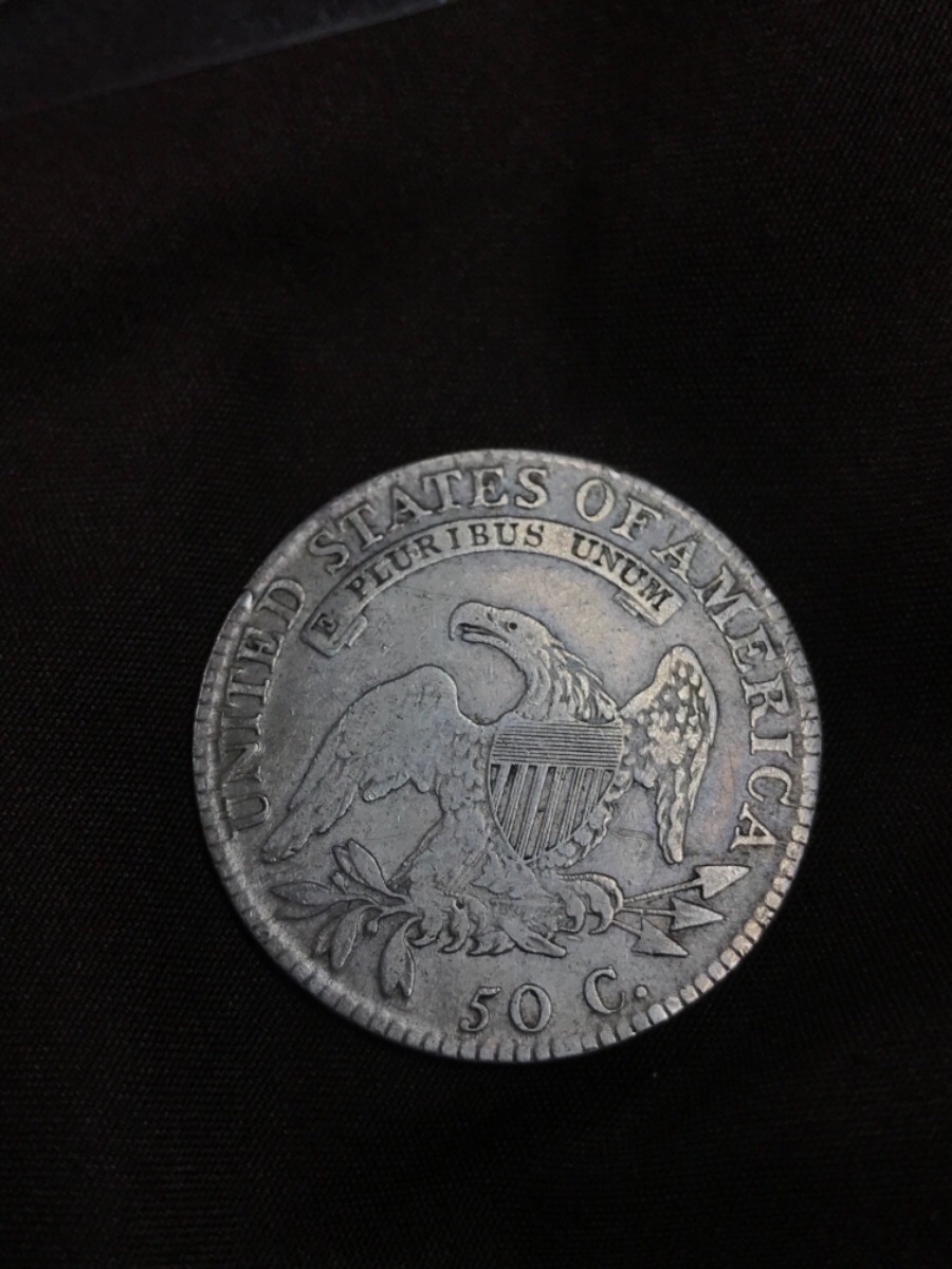 1818-Capped-Bust-Half-For-Grading