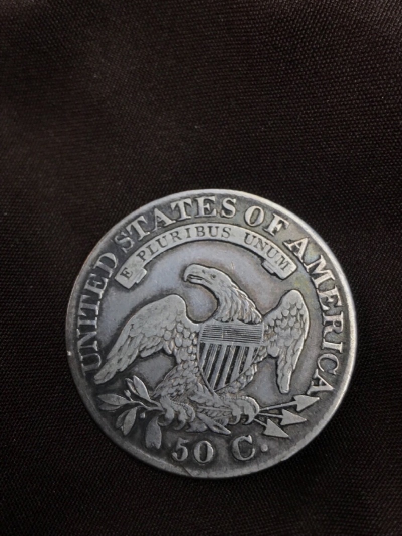 1827-Capped-Bust-Half-For-Grading