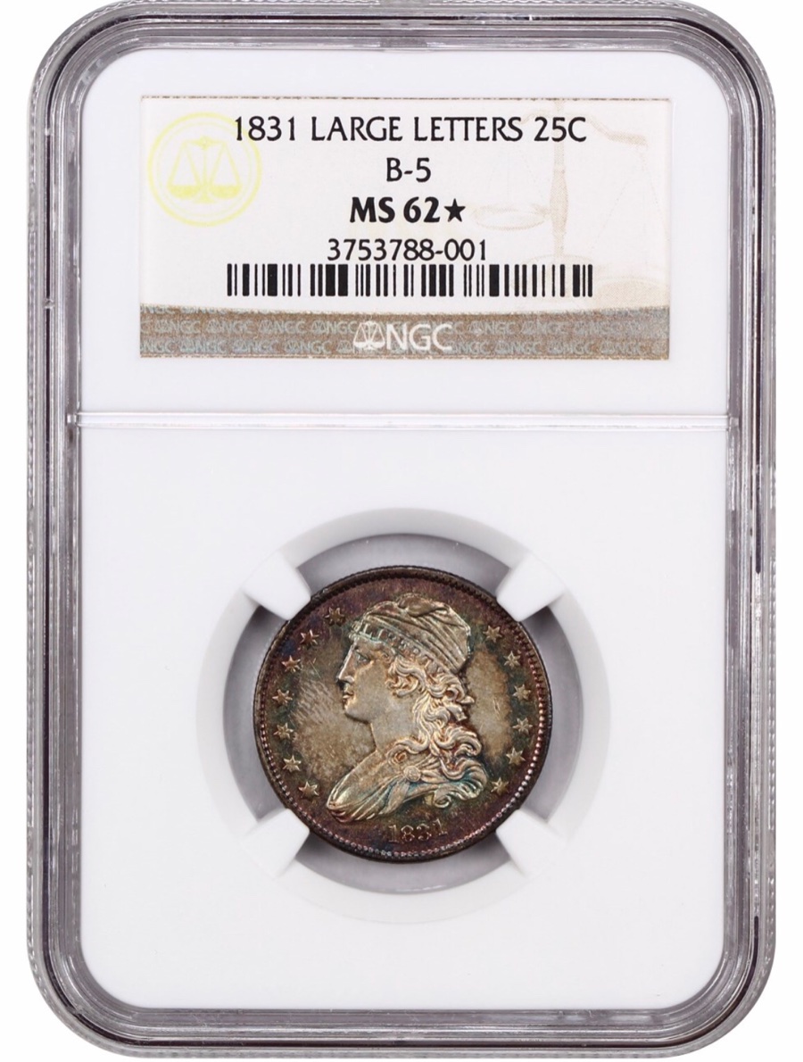 Capped-Bust-Quarter-For-Grading