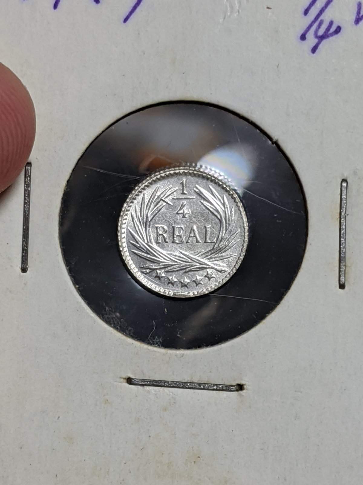 1897-Guatemalan-1/4-Real-MS