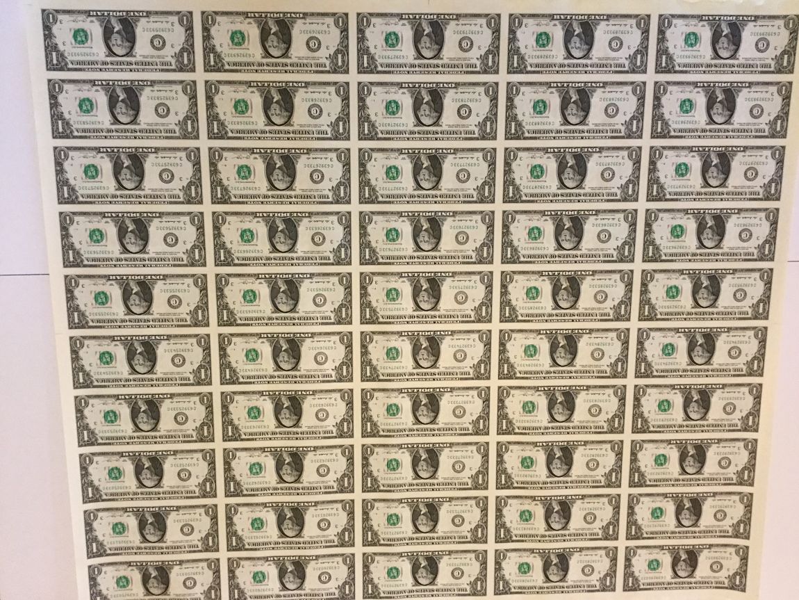 Uncut-Sheets-Of-US-Currency