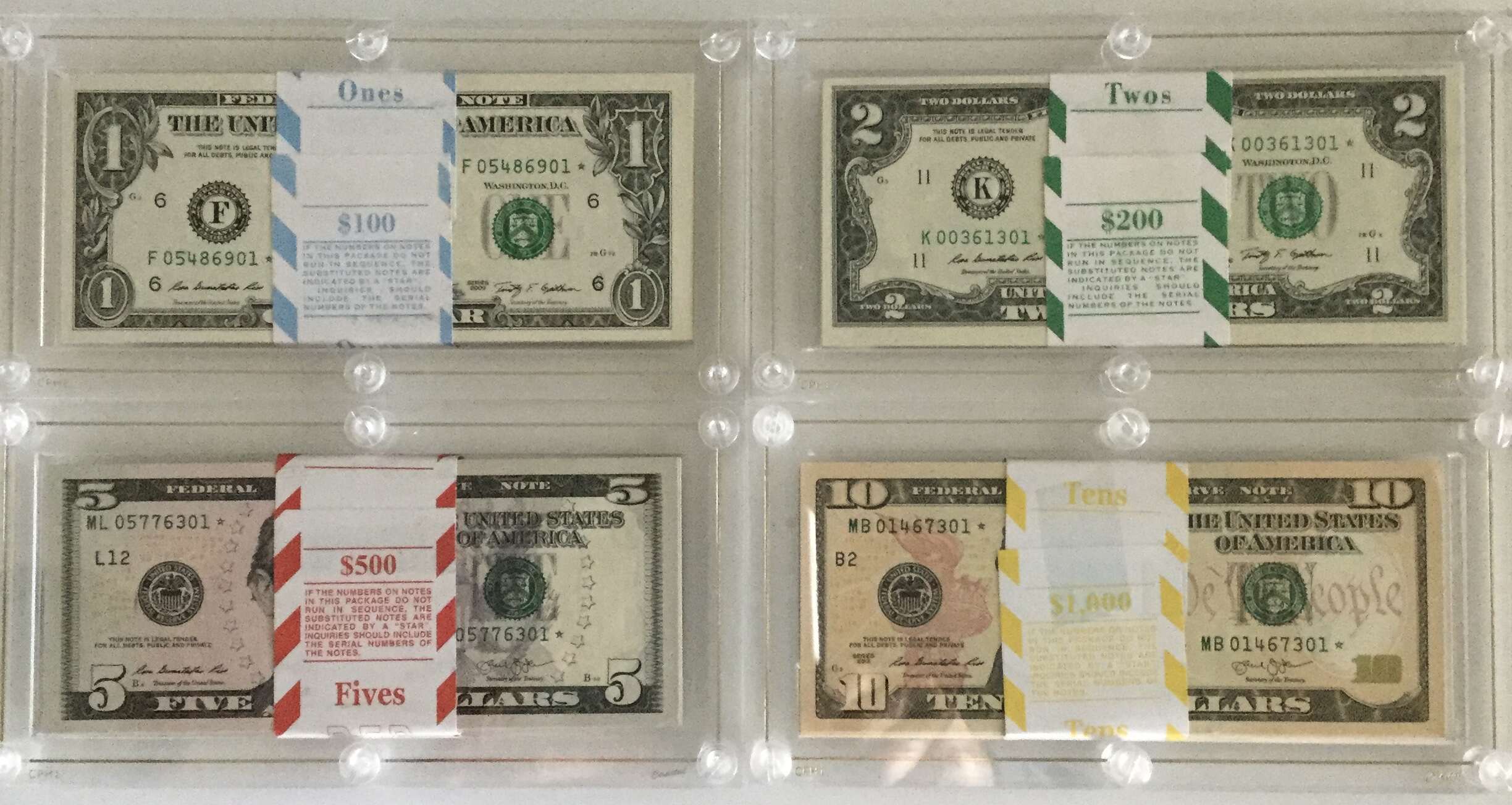 Grading-Full-Packs-Of-Bills