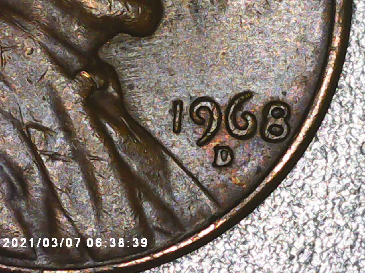 1968-D-Lincoln-Is-This-PMD-The--Mark-On-E-Is-Raised-Possible-Die-Issue-Not-Sure