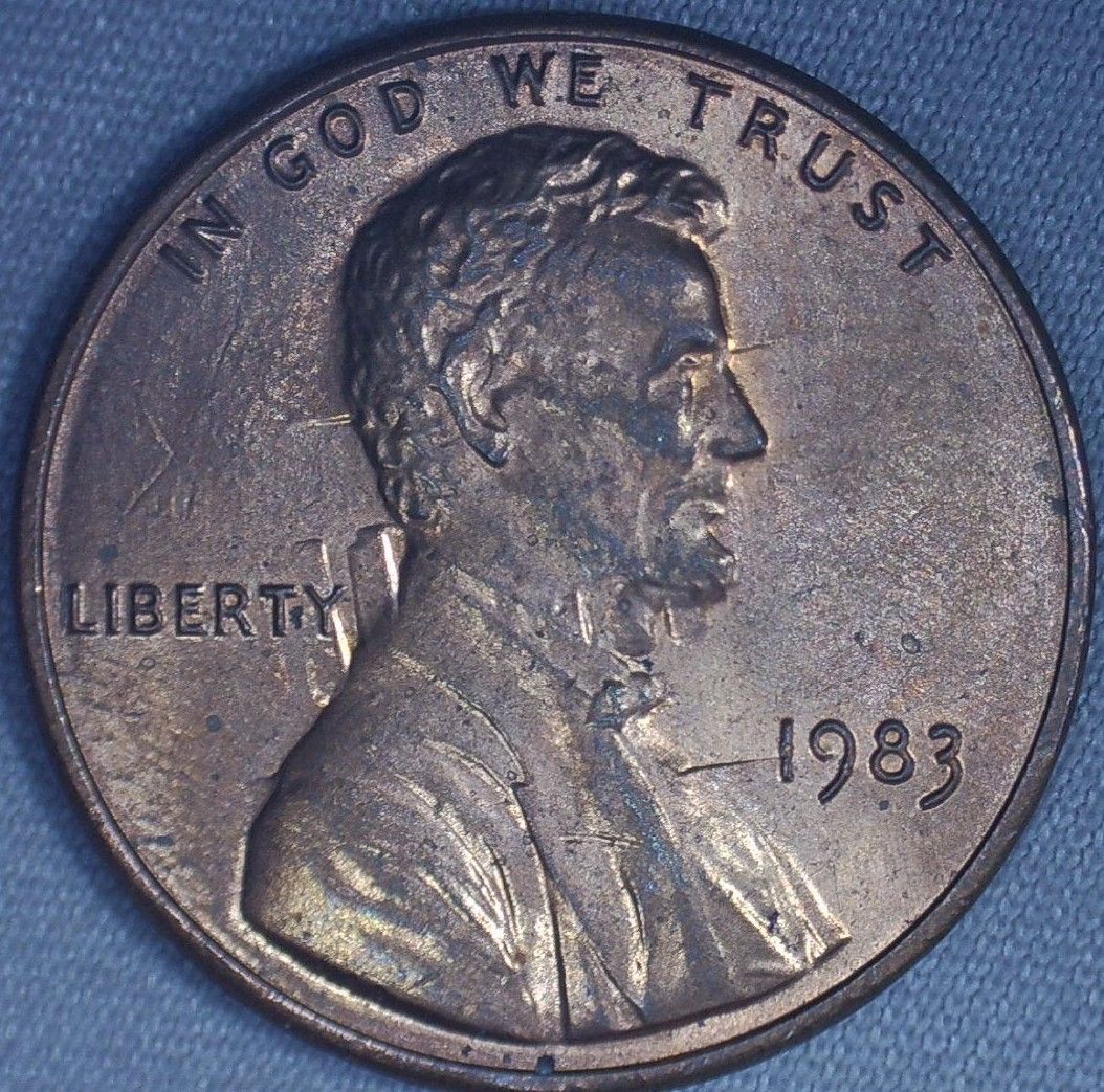 1983-Penny-With-Heavy-Die-Clash