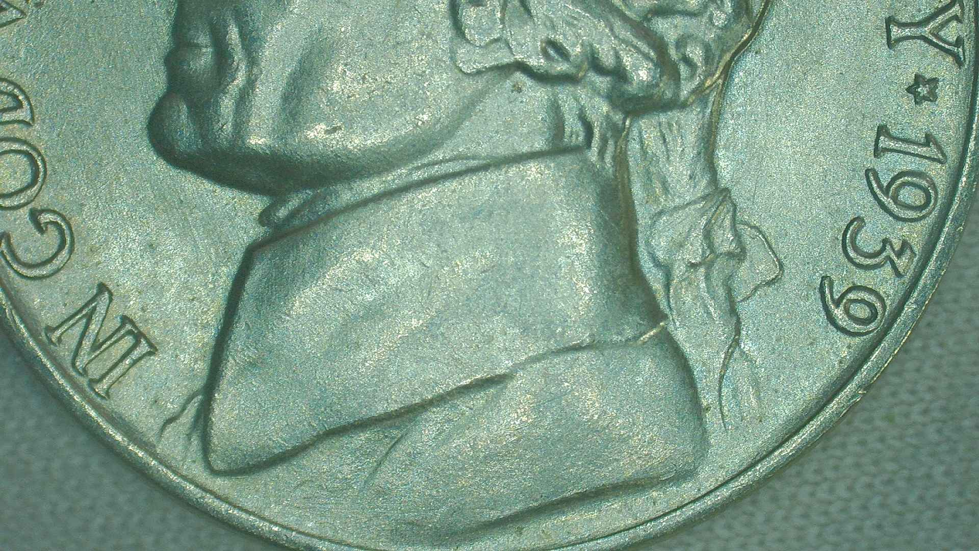 1939-Nickel-With-1938-Reverse-For-Grading
