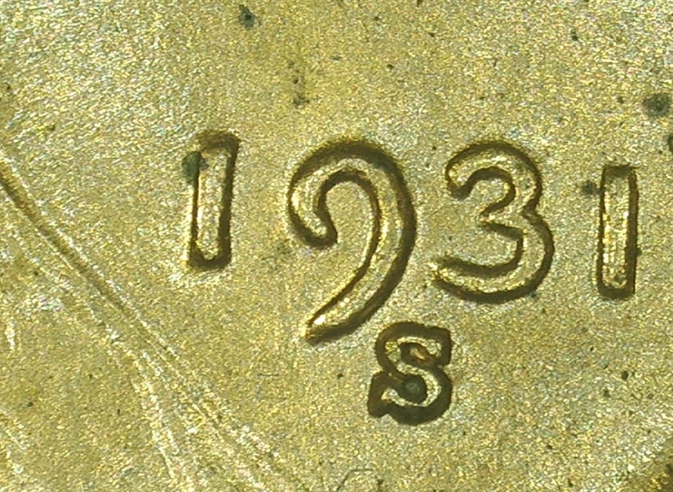 1931-S-Lincoln-Cent-For-Grading