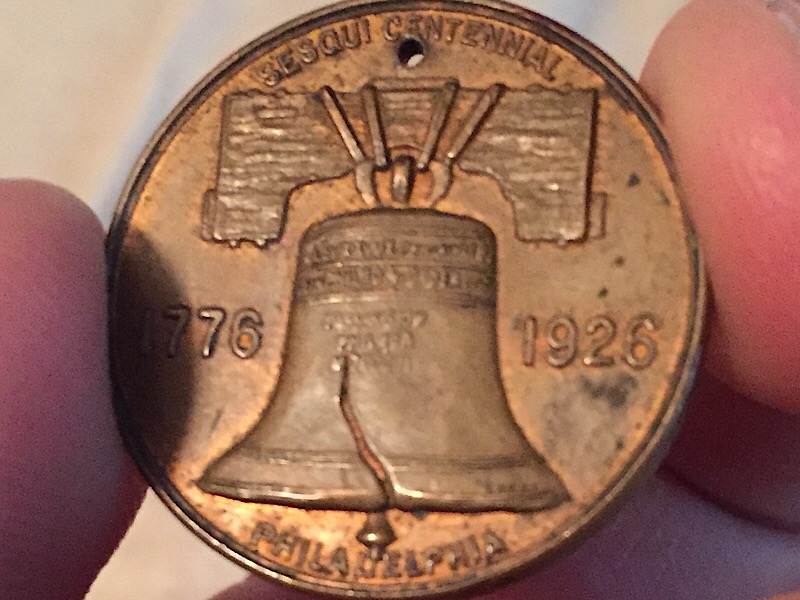 1926-Sesqui-Centennial-Calender-Token