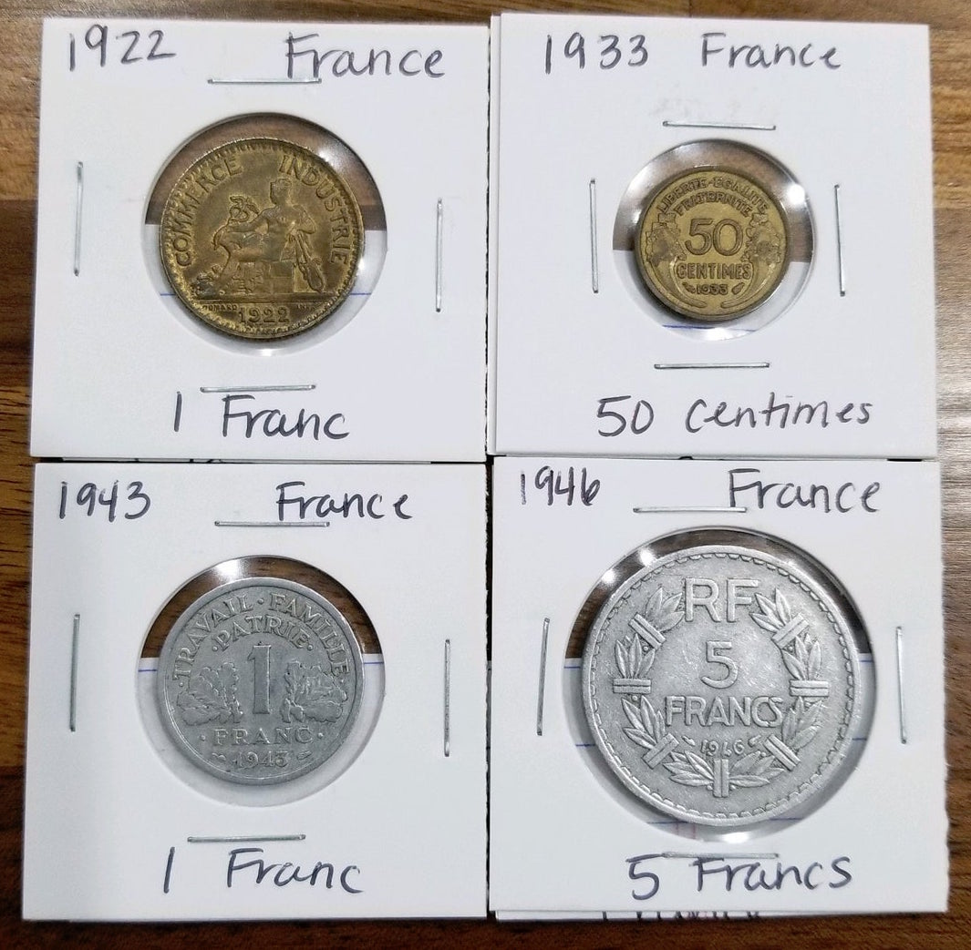 WW2-Era-Coins-Various-European-Countries