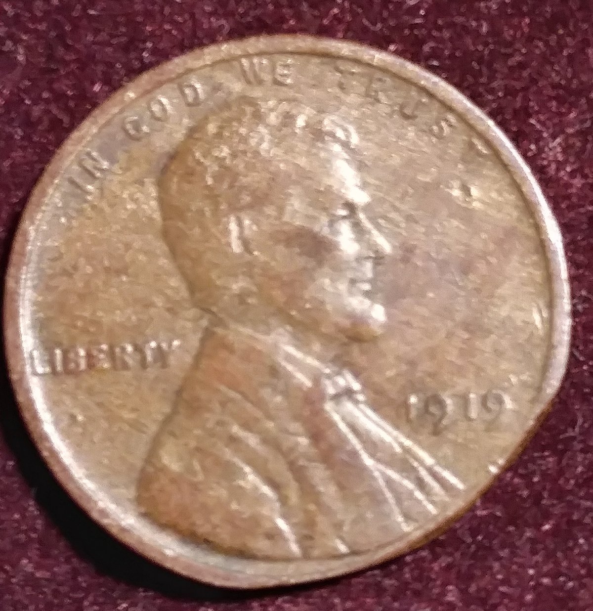 1919--Crying,-2-Faced-Lincoln-Wheat-Penny!?