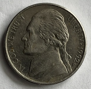 Double-Headed-Jefferson,-Nickel-To-Different-Years,-1993-And-1992