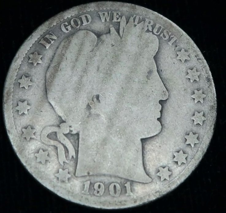 Purchased-A-1921-Walking-Liberty,-What-Causes-These-Streaks?