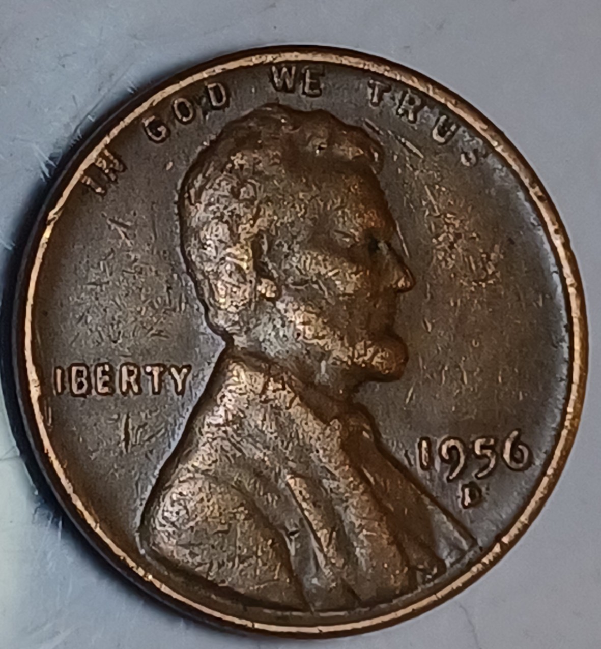 1956--D-Lincoln-Cent