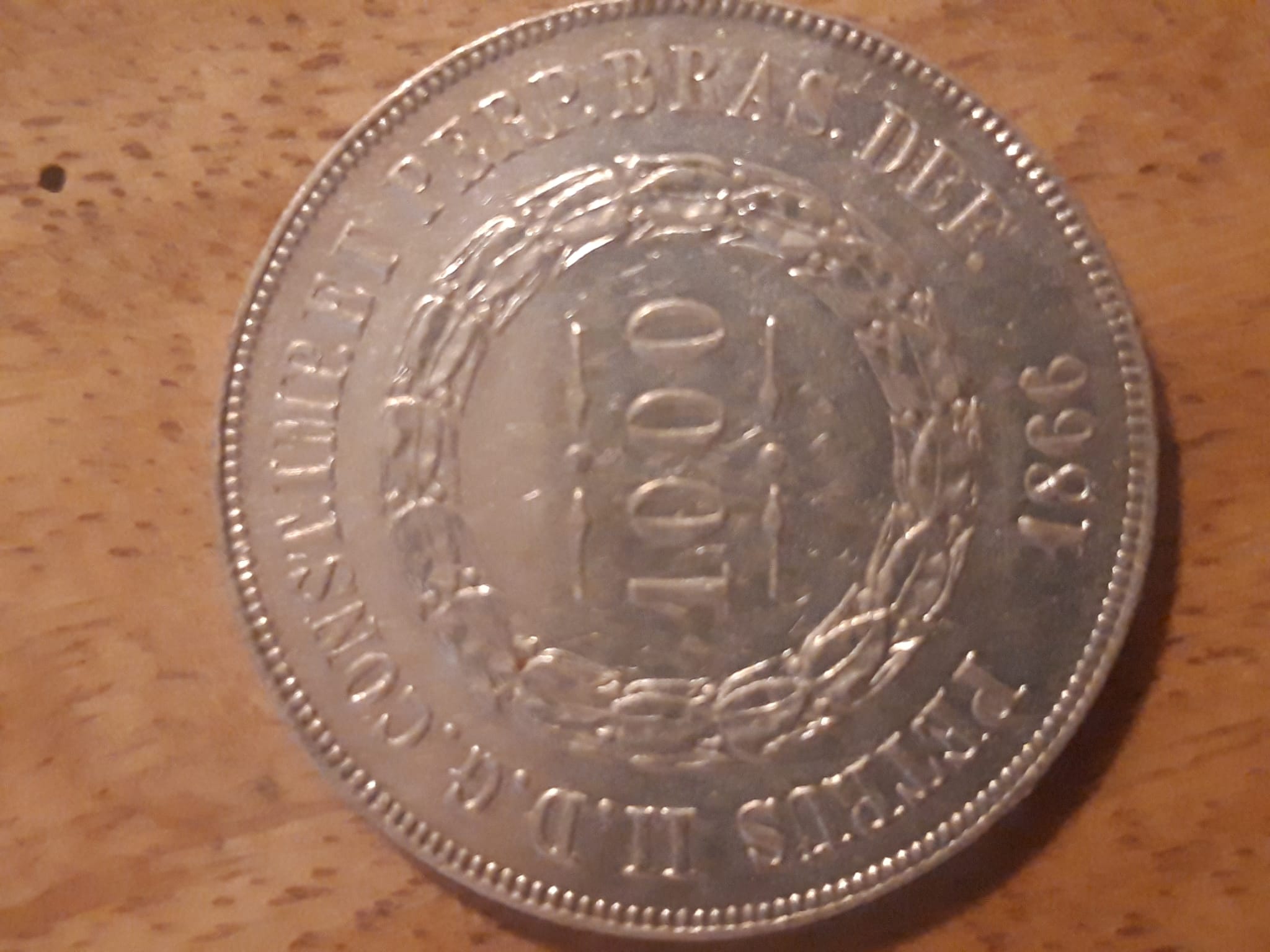 Brazil-1000-Reis-1866