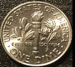2018-P-Dime:-Clad-Plating-Error-On-Rim-+-Die-Chip