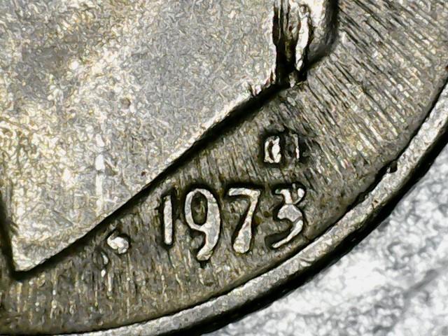 1973-D-Dime-With-Lines-On-Both-Sides