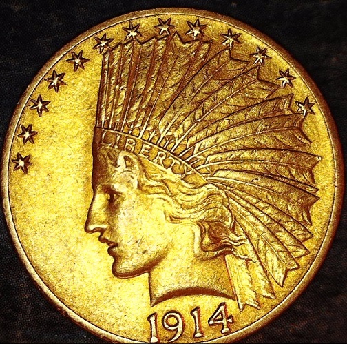 1914-Ten-Dollar-Coin-For-Grading