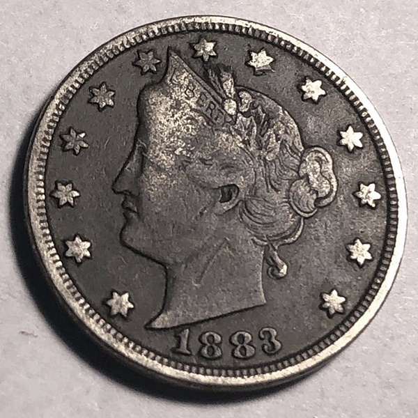 1883-Liberty-V-Nickel-With-Cents-Grading