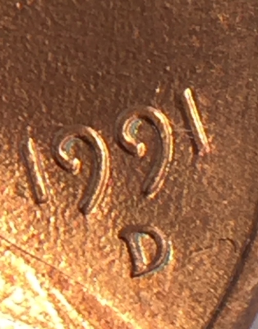 DD-Obverse-And-Reverse-1991-Penny.....-I-Think.--Is-This-A-Double-Die?