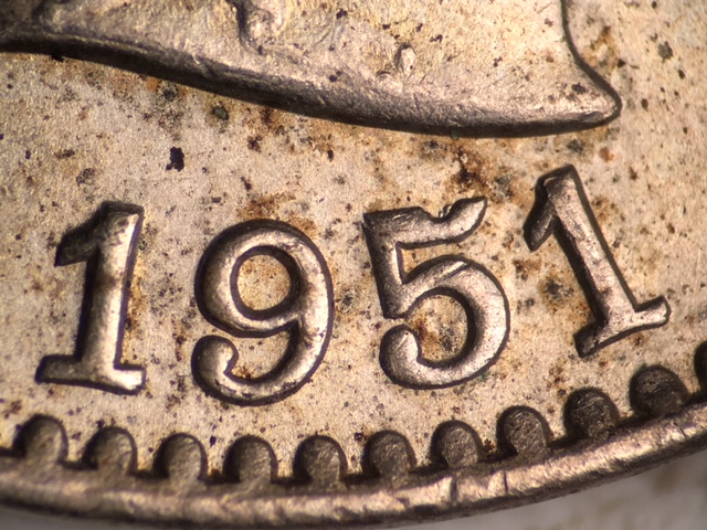 1951-B-Switzerland-5-Rappen-Nice-DDO-And-Maybe-RPM?