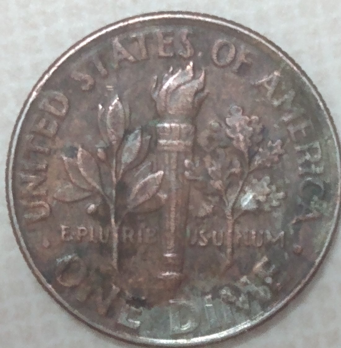 2006-D-Roosevelt-Dime-Missing-Cladding-On-Both-Sides