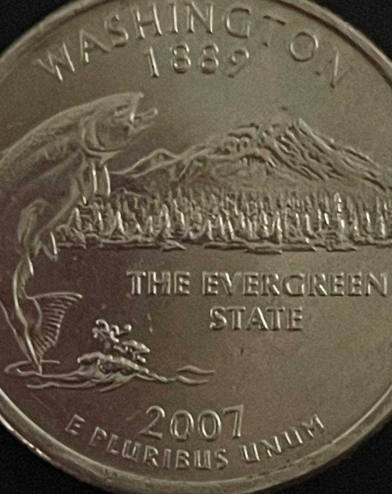 2007-P-Washington-State-Quarter-W/-Die-Chips-In-Date
