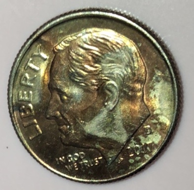2017-D-Dime---Roosevelt-With-Horn,-Mostly-Copper-Obverse