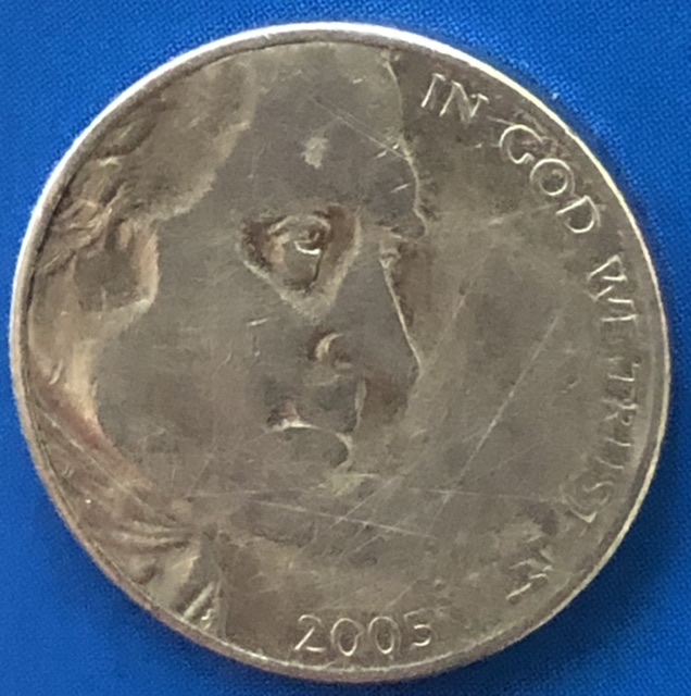 2005-Nickel--Mint-Error-Or-Sanded-Down
