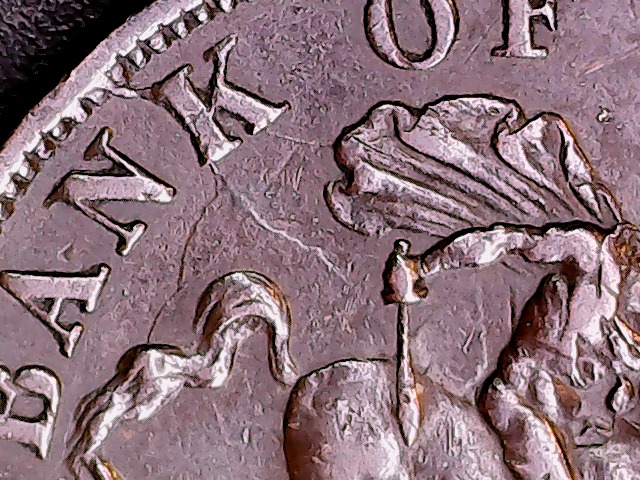 1854-Upper-Bank-Token-Half-Penny