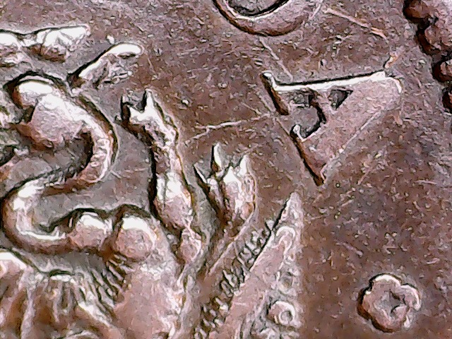 1854-Upper-Bank-Token-Half-Penny