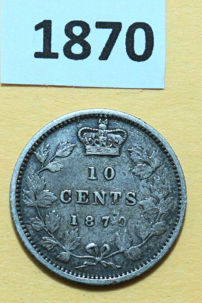 1870-Canadian-10-Cent---This-One-Has-To-Be-Something-Special!!