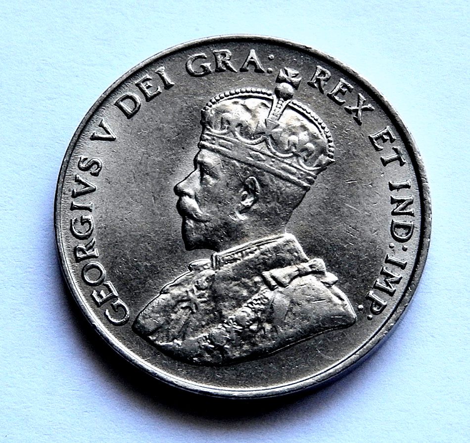 1922-5-Cent-Full-Lustre-Grade-Please