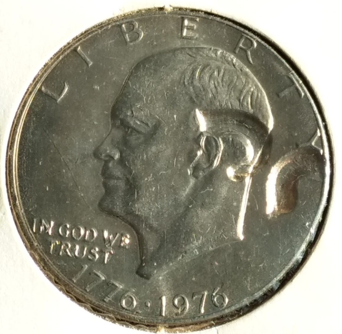 1976-P-Eisenhower-Type-1-Error-Believed-To-Be-Foreign-Object-Damage;-Opinions?