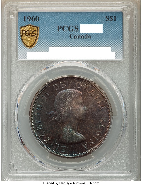 Canada-1960-S$1-Ms,-Not-Pl,-You-Versus-PCGS