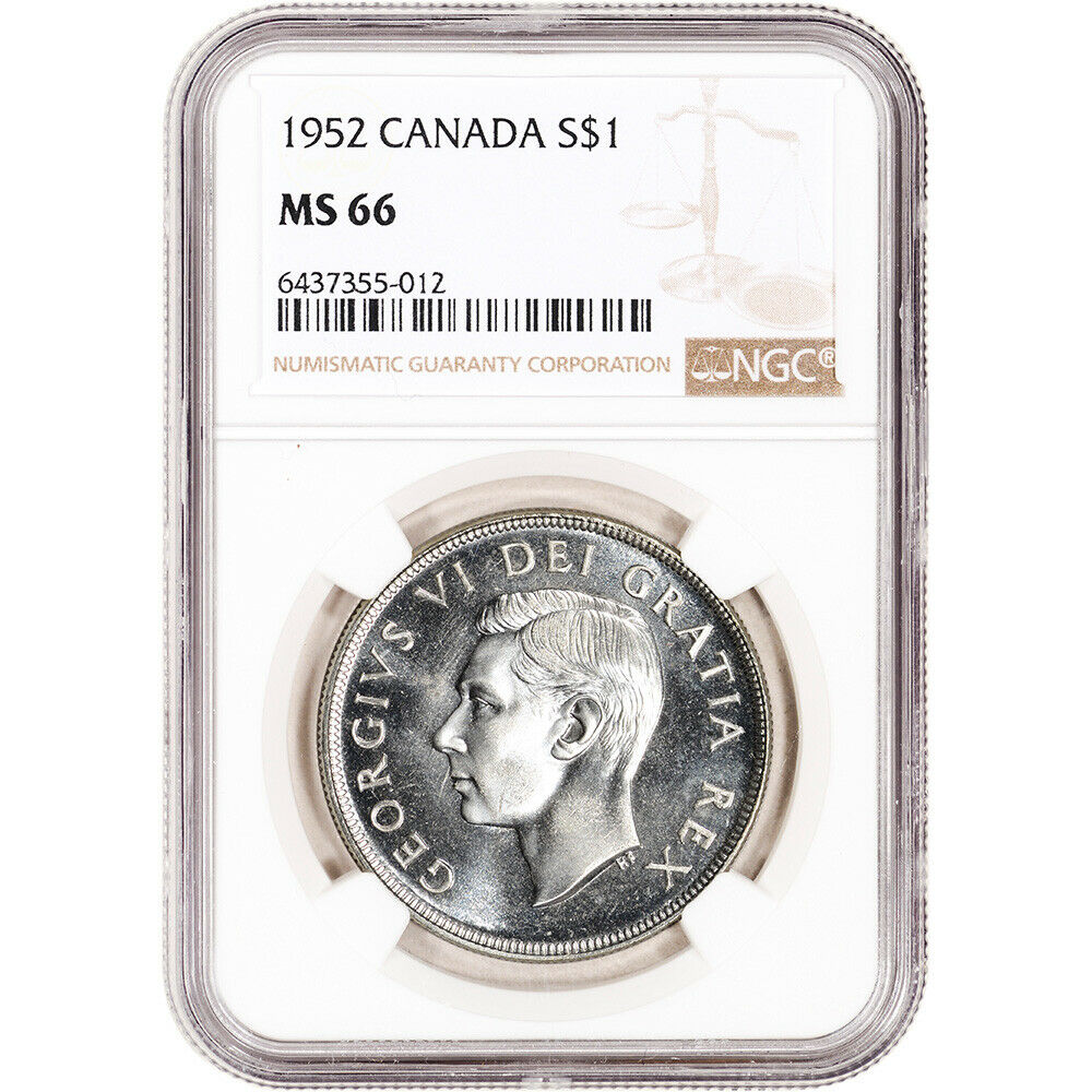 Canada-1952-S$1-Ms,-Not-Pl,-You-Versus-NGC