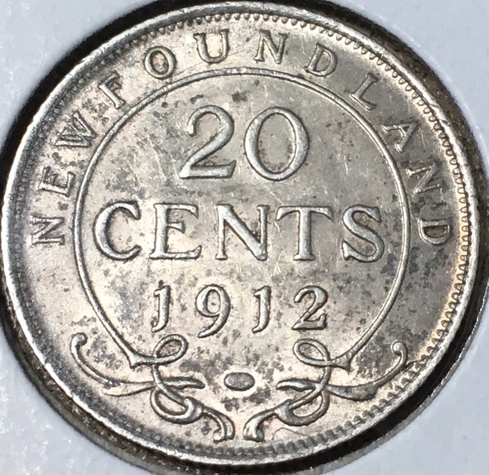 Newfoundland-1912-Twenty-Cent-Opinions