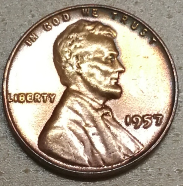 United-States-America-On-Abraham-Lincoln-1-Cent-Coin-Rare-Shining-Beautiful