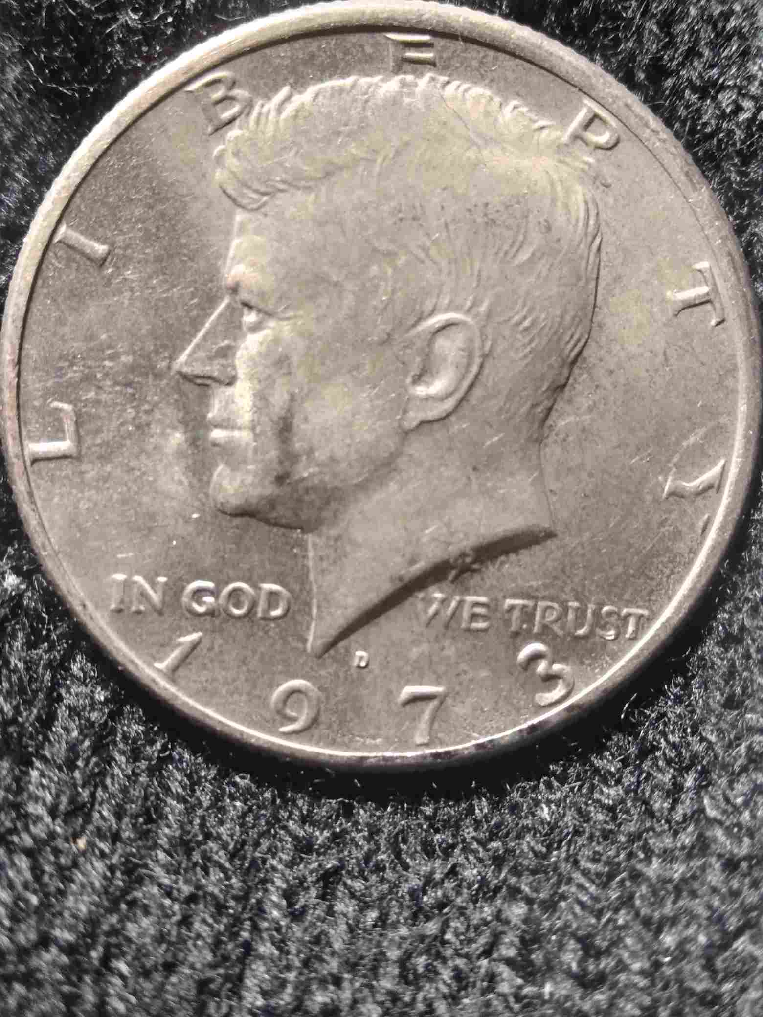 1973-Kennedy-Half-Dollar-I-Think-Is-DDR-And-Not-MD