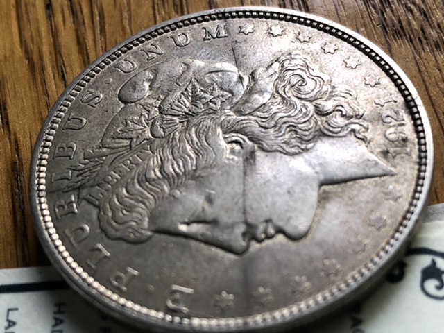 1921-Morgan-Dollar-Error-Or-Damage?