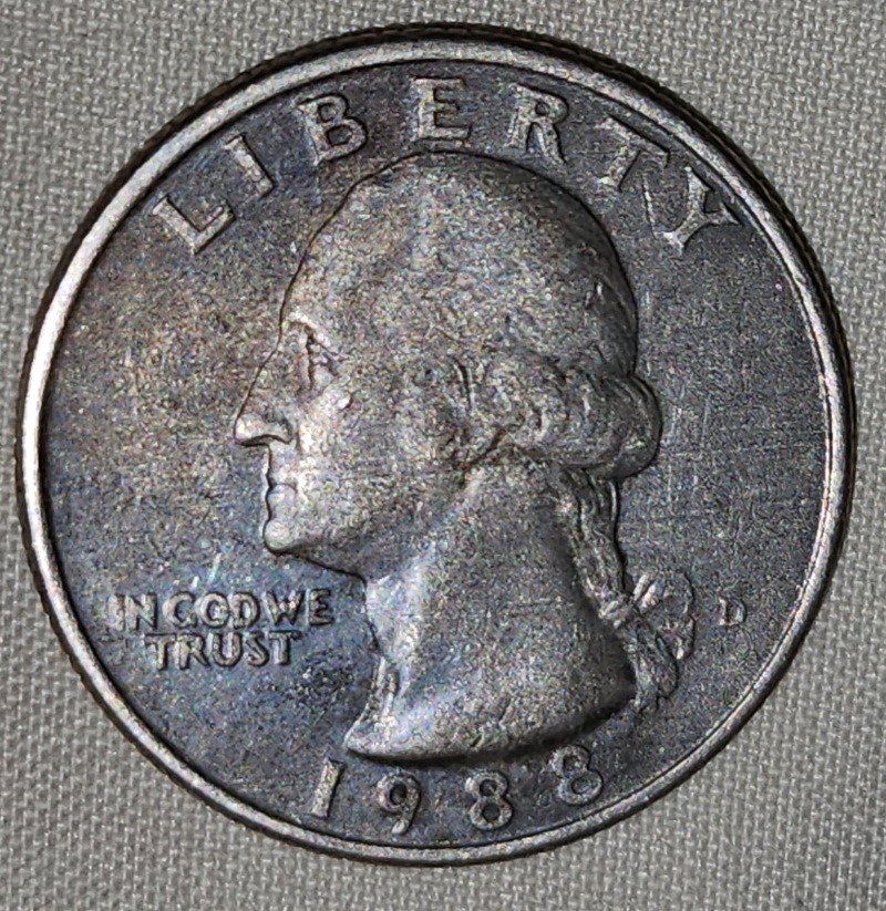 1988-D-Quarter-Strange-Color