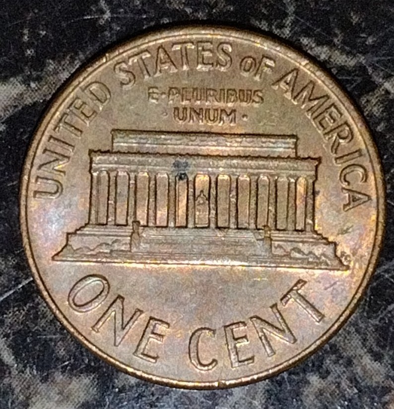 1964-Lincoln-Cent.-Struck-Through?