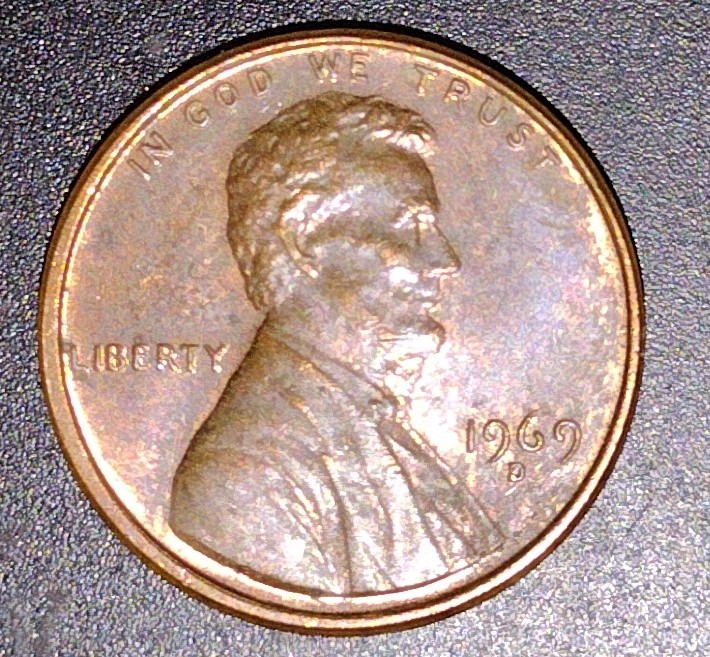 1969-D-Lincoln-Cent.-Thinking-This-Is-Mad?-But-I'm-Curious-About-What's-Going-On-Around-Lincolns-Nec