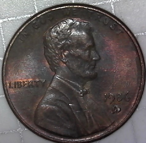 1986-D-Cent-A-Repunch-Mint-Or-Bubble