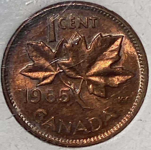 1965-Rainbow-Canadian-Pennies