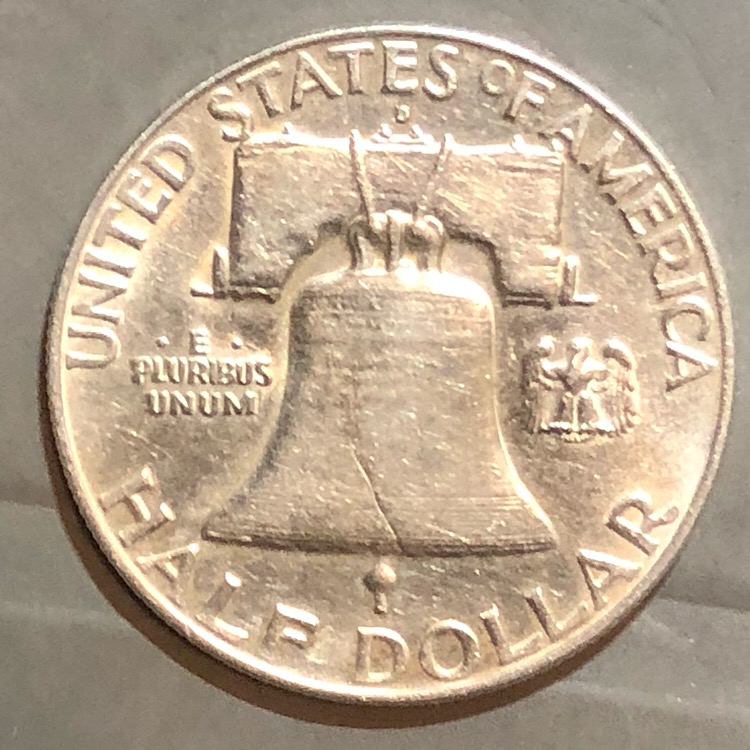 1957-Franklin-Half-Dollar